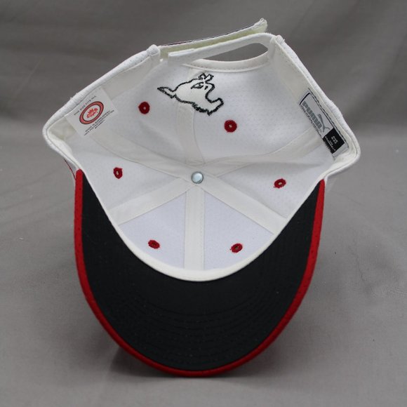Calgary Stampeders Hat (VTG) - CS Initial Hat by Puma - Adult Gripback - Picture 8 of 10